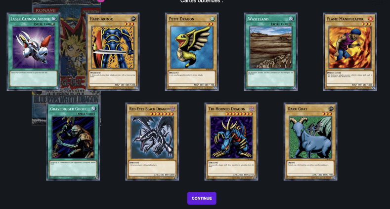 Ton YuGiOh - Booster